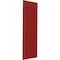 Ekena Millwork 15W x 77H Americraft Two Equal Louver Exterior Real Wood Shutters, Fire Red, PR RW101LV15X77BRH - alternate 9